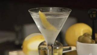 How To Mix A Classic Gin Martini Cocktail [upl. by Ahsinom]