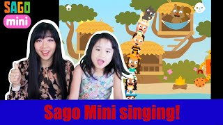 Ellas version of quotIts raining tacosquot song  Sago Mini World is our music video [upl. by Jaylene]