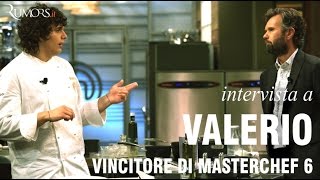 Valerio Braschi le emozioni a caldo del vincitore di Masterchef 6 [upl. by Ariella]