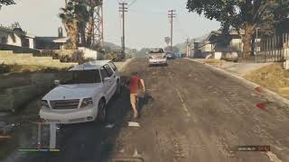 GTA V Martin Madrazo gang vs marabunta grande shoot out part 50 [upl. by Rida]