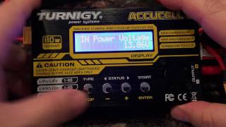 How to charge a lipo on a Turnigy Accucell 6 [upl. by Ahsha]