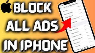 How To Block All Ads On iPhone in iOS 17 Version 2023 [upl. by Aissat]