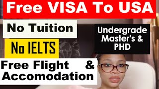 FULL SCHOLARSHIP IN USA FOR ALL INTERNATIONAL STUDENTS  NO IELTS  NO SAT [upl. by Anatnahs]