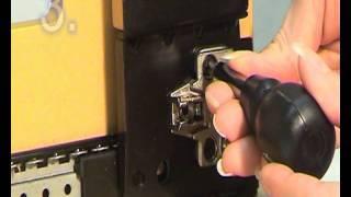 How to install an Accuride 1234 pocket door slide [upl. by Aciamaj]