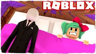 🤘 SLENDERMAN SE METE EN MI CABEZA 😱  ROBLOX HISTORIAS DE MIEDO [upl. by Gertie]