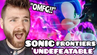 First Time Hearing quotUndefeatablequot  Sonic Frontiers OST  REACTION [upl. by Aizatsana539]