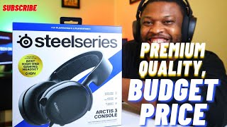 STEELSERIES ARCTIS 3 CONSOLE EDITION REVIEW [upl. by Service]