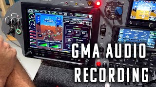 Audio Recording From a Garmin GMA 245 [upl. by Amzu]