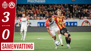 Speeldag 11  KV Mechelen  KV Kortrijk 30 [upl. by Gyatt]