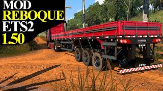 Ets2 Mod Reboque 150 e várias Cargas p Euro Truck Simulator 2 [upl. by Dent]