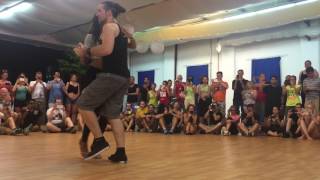 Isabelle amp Felicien kizomba workshop Rovinj 2016 [upl. by Annirtak794]