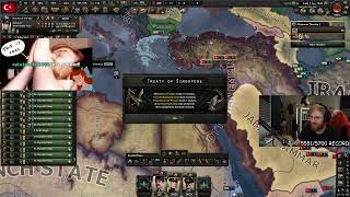 TommyKay Plays Ottoman Empire in HOI4 Kaiserreich  Part 3 No Step Back Update [upl. by Annairdna]