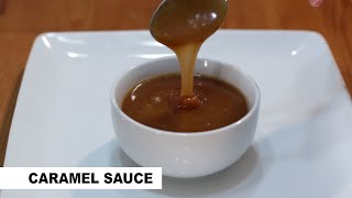 Easy Homemade Caramel Sauce Recipe [upl. by Htesil]