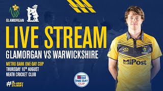 Glamorgan vs Warwickshire  Metro Bank OneDay Cup  Live Stream [upl. by Rehctaht515]