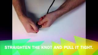 How to Tie an Underwriters Knot  1000Bulbs [upl. by Embry]