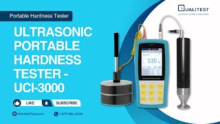 Ultrasonic Portable Hardness Tester  UCI3000 [upl. by Arola]