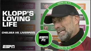 Jurgen Klopp is on CLOUD 9 after Liverpool’s Carabao Cup triumph 🏆  ESPN FC [upl. by Cassy]