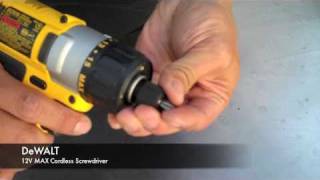 DeWALT 12V MAX Cordless Screwdriver Review [upl. by Cohbath754]