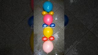 Beautiful Colorful Water Balloons Popping Video Asmr balloon waterballoons poppingballon [upl. by Elbam564]