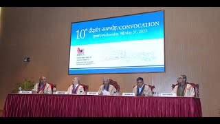 Convocation 2023 IISER PUNE  Degree distribution [upl. by Yrrab]