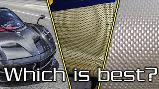 Carbon Fiber vs Kevlar vs Fiberglass  Which one is right for YOU [upl. by Caldeira125]