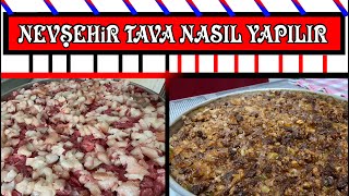 Nevşehir Tava Tarifi  Nevşehir ET Tava Nasıl Yapılır  YÖRESEL LEZZET NEVŞEHİR TAVASI [upl. by Yhtamit]