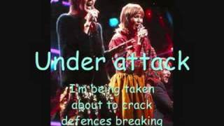 Lyrics ABBAUnder Attack [upl. by Benjamen]