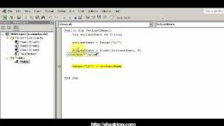 How To Use The VBA Trim Function [upl. by Davis]