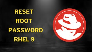 Reset Root Password Red Hat Enterprise Linux 9 RHEL 9  Recover root password RHCSA exam EX200 [upl. by Arotahs633]