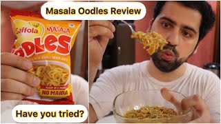 Saffola Yummy Oodles Review  Better than Maggi  Short Review 😋😍 shorts [upl. by Seuqram]