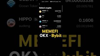 Transfer MEMEFI Token from OKX to Bybit Safely shorts [upl. by Sessler]