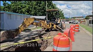 Proyecto de reemplazo de tubería sanitaria Urb Jardines del Caribe Ponce [upl. by Loveridge36]