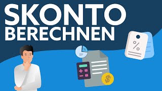 Skonto berechnen und buchen  einfach erklärt [upl. by Akiraa]