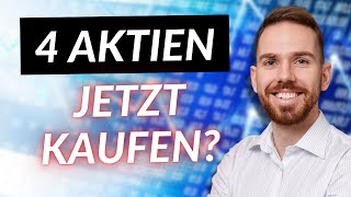 Diese 4 Aktien JETZT kaufen  August 2024 [upl. by Harrat188]