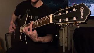 Playing God  Polyphia intro on Ibanez TOD10N [upl. by Bennet]