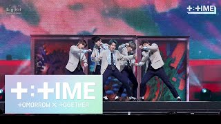 TTIME CROWN amp Run Away stage VLIVE AWARDS  TXT 투모로우바이투게더 [upl. by Noelc901]