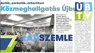 LAPSZEMLE  Megjelent az Újbuda újság 20241118 [upl. by Curkell]