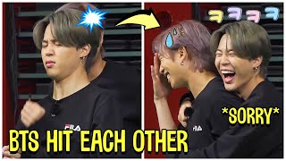 BTS Hitting Each Other Funny Moments [upl. by Arihsa453]