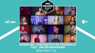 RundfunkTanzorchester Ehrenfeld feat Jan Böhmermann  quotBoys Dont Cryquot  NEO MAGAZIN ROYALE [upl. by Brigham]