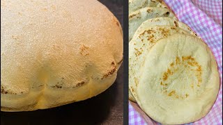 Pita Bread  Arabic Bread Recipe [upl. by Kraul644]