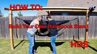 How to make your own Hammock Stands  Hennessy Hammocks [upl. by Yrahca328]