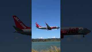 Jet2 Landing in Corfu jet2com ionianviews planespotting [upl. by Komsa]