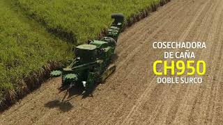 Cosechadora de Caña CH950 John Deere [upl. by Amahs]