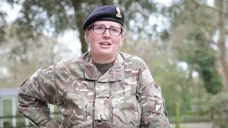 Contingent Commander of Folkestone School for Girls CCF [upl. by Elledoj281]