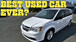 Is The Dodge Grand Caravan The Best Used Minivan On The Market [upl. by Sidnak452]