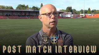 Tamworth FC Vs Sutton United Post Match Interview [upl. by Ronaele285]