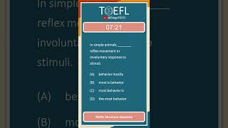 TOEFL Grammar Practice 281  Structure Questions Quantifiers [upl. by Ayatnohs201]