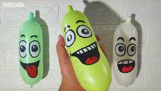 Making Slime With Funny Balloons  Satisfying Slime Video 141 [upl. by Fowler308]