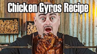 Easy chicken gyros recipe [upl. by Attenborough]