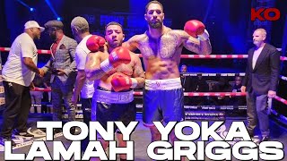 TONY YOKA VS LAMAH GRIGGS KNOCKOUT [upl. by Arotak522]